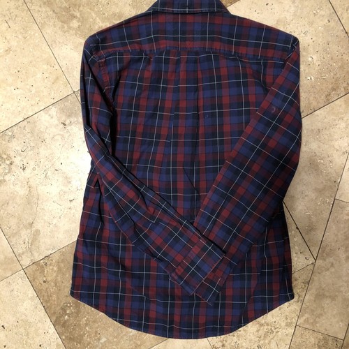 Tommy Hilfiger Mens Large Custom Fit Plaid Long sleeve Button Down shirt - Picture 5 of 5