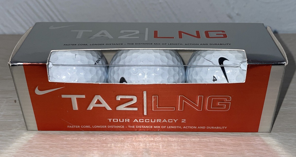 NIKE-TA2/LNG TOUR ACCURACY 2 GOLF BALLS 3 Golf Balls | eBay
