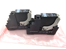 2 pcs Crydom ED06C5 48VDC 5A 18-32VDC Solid State Relay 2 pcs DRSED Relay Socket