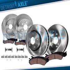 8pc Front Rear Disc Brake Rotors Brake Pads Kit for Lexus GS200T GS350 GS450H
