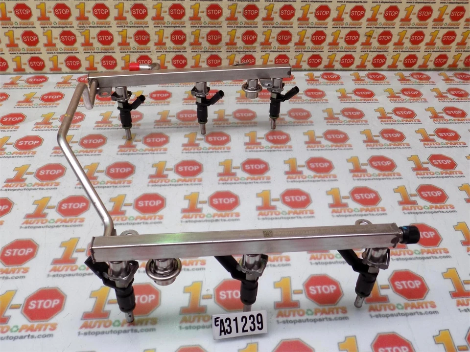 2006-2011 MERCEDES-BENZ ML350 FUEL RAIL W/ INJECTOR SET 272-078-02-49 OEM - Изображение 3 из 4