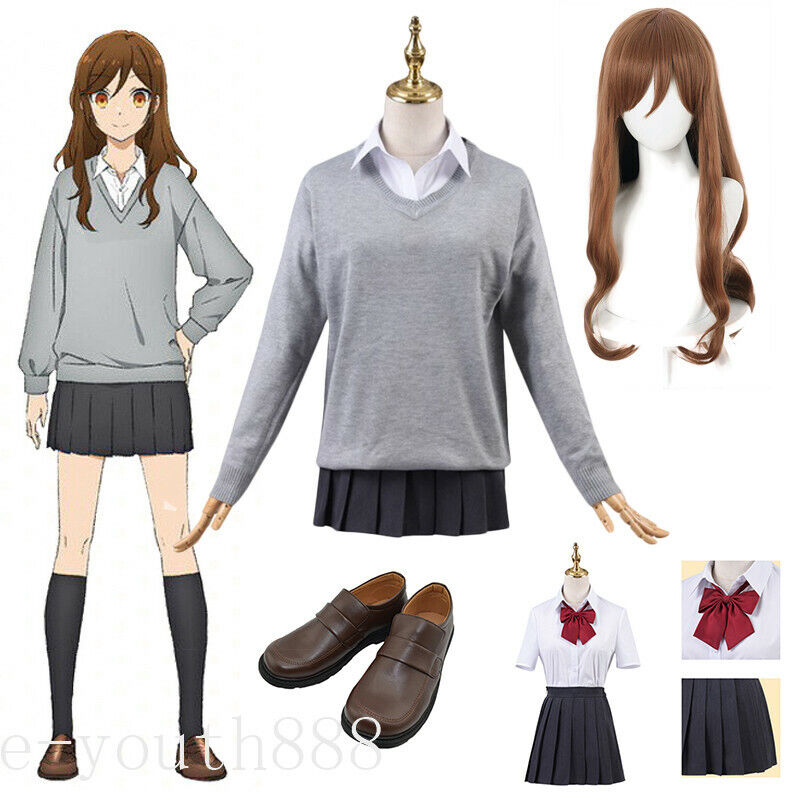 Horimiya Miyamura Izumi School Uniform Cosplay Costume For Sale