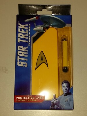 STAR TREK ORIGINAL SERIES SCHUTZHÜLLE IPHONE 5 STYLUS GELB