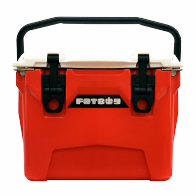 Fatboy 10QT Rotomolded Cooler Chest Ice Box Hard Lunch Box - Red