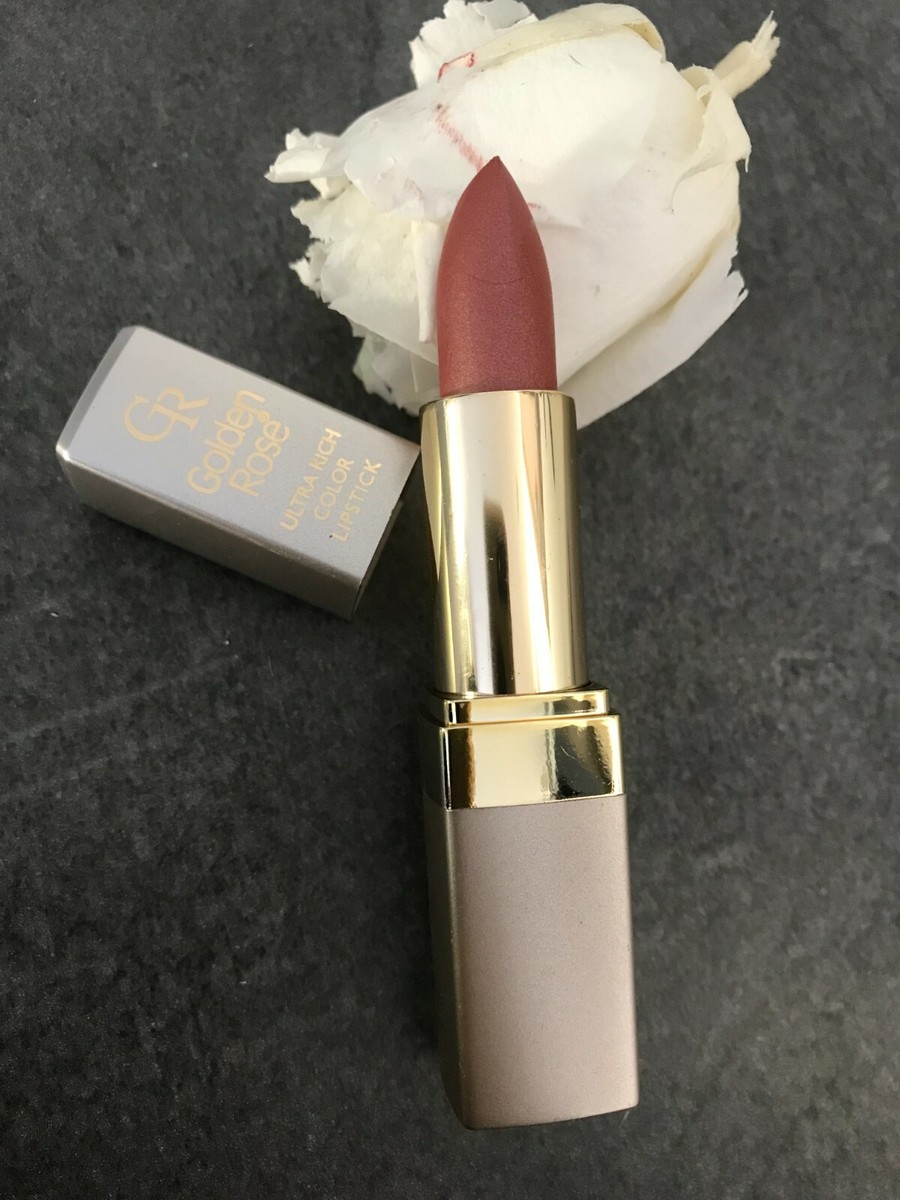 Rouge à Lèvres Golden Rose Ultra Riche Vitamine E - Teinte 80 Monto, 4,5gr, Sans Parabens