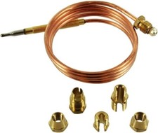 UNIVERSAL Thermocouple Kit 1200mm & Fixings Gas Boiler Oven Cooker Grill