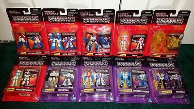 Transformers HOC PVC Optimus Megatron Starcream Thundercracker Arcee Skywarp ++