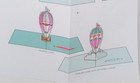 Diamond Press Hot Air Balloon Pop-Up 15pc Stamp & 7pc Die Kit 786632 Cardmaking — photo 6