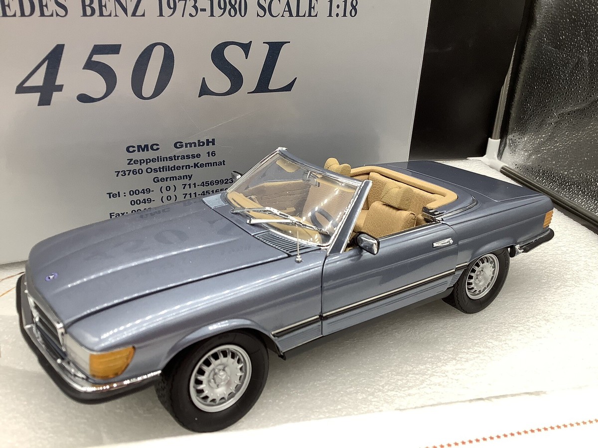 CMC 1:18 - 1 - Coche de carreras a escala - Mercedes-Benz SSKL, Clear