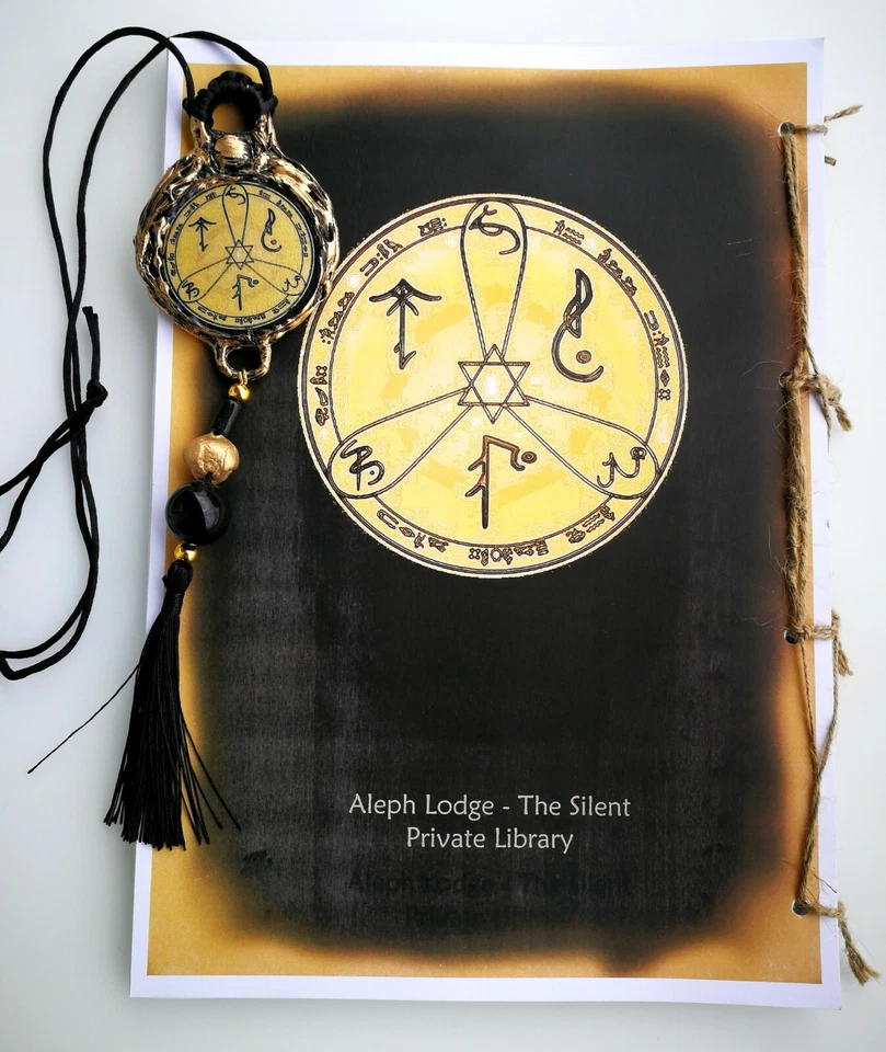 Antique Book Grimoire Magic Rare Esoteric Manuscript Occultism Witchcraft Manual - Image 2 of 4