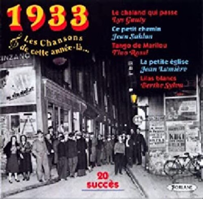 Dieses Jahr la: 1933 [CD] Diverse Künstler