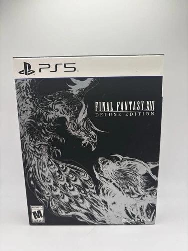 Final Fantasy XVI 16 Deluxe Edition - Playstation 5 (PS5) -  BRAND NEW - SEALED!