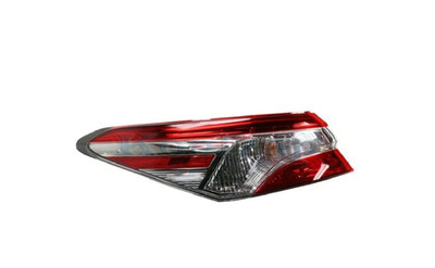 fits TOYOTA CAMRY 18-20 LEFT HAND TAIL LAMP LENS/HOUSING LE MDL JAPAN BLT OUTER