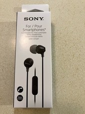 Sony For smartphones Stereo Headphones New In Box