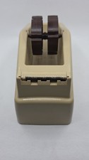 Scotch 3M C-22 Heavy Duty Double Roll Tape Dispenser Model 38100 Beige 2 Rolls