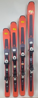 Used $650 Salomon XDR 78 STR Skis & Salomon Lithium 10 Bindings 130 140 150 170