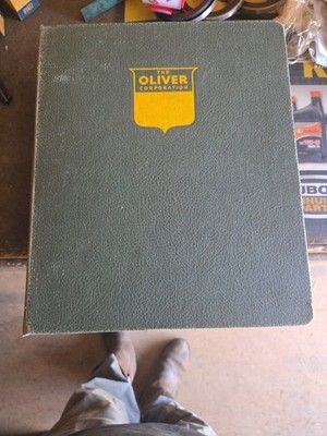 Oliver Farm Equipment Binder, Massive, FULL OF SERVICE BULLETINS