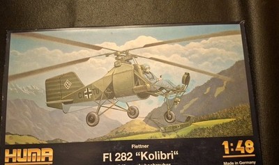 HUMA Modell Fl 282 ''Kolibri'' 1/48 Scale Model # 6500 SEALED US SELLER 