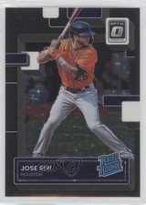 2022 Panini Donruss Optic Rated Rookie Black Stars Prizm /149 Jose Siri #62 n0c