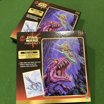 Star Wars Episode I Gungan Sub Escape Puzzle, 750 Pieces, Sealed
