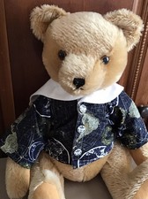 SAILOR'S WORLD LINED JACKET WITH WHITE COLLAR HANDCRAFTED TEDDY BEAR CLOTHES