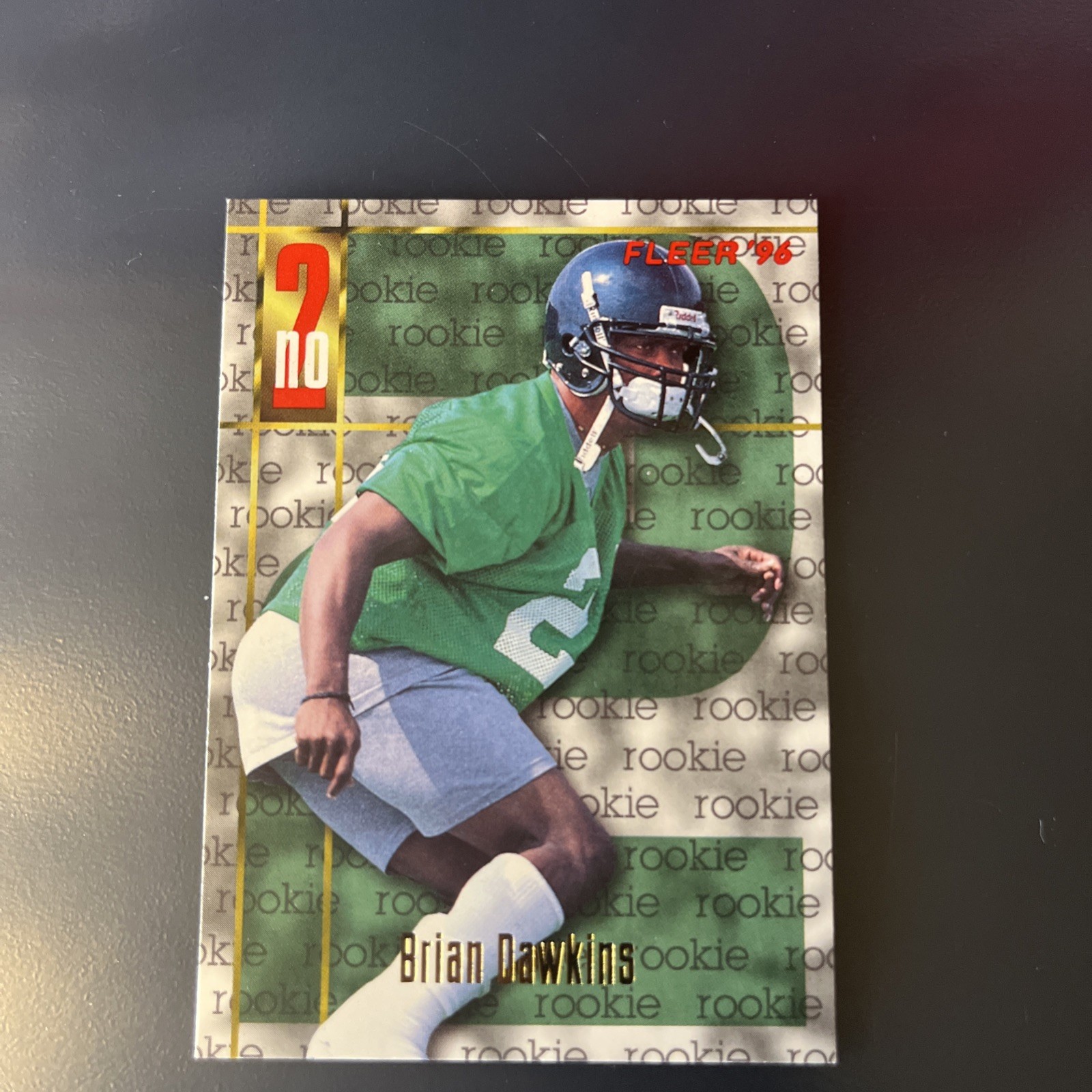 1996 Fleer - Rookie Brian Dawkins #150 (RC)