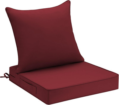 UNIKOME 19''x19''x3'' Outdoor Chair Cushions Set - Waterproof Patio Cushions for Ou