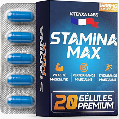 VITENXA LABS Stamina Max 1600 mg Kapseln 20 Stk Herren Ausdauer & Leistung