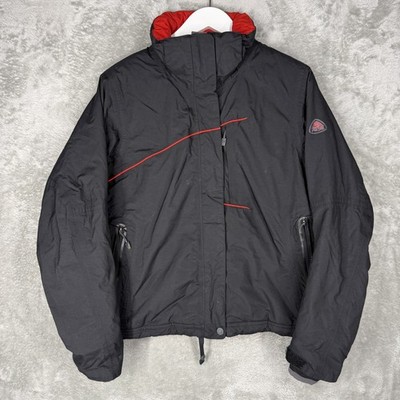 Nike ACG Jacket Womens Medium Outer Layer 3 Black Storm Fit No Hood Ski Full Zip