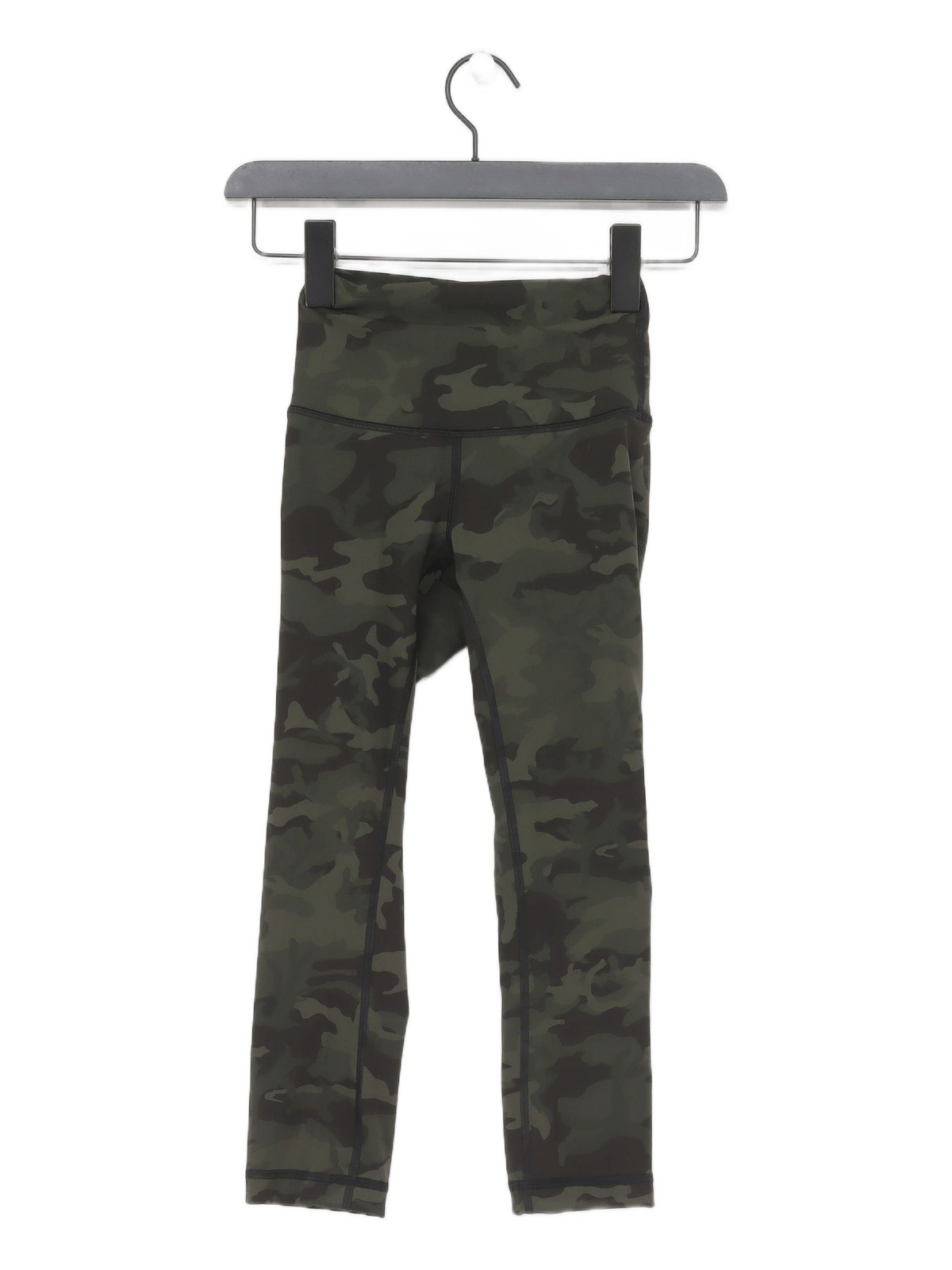 ALTRA Leggings donna Lululemon XS verde mimetico 100% altro Capri