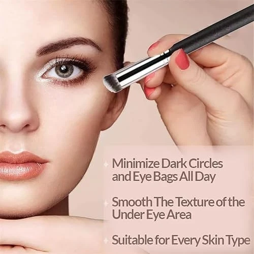 Luminance Under Eye Brightener with Brush,Dark Circle Coverage,Under Eye Correct