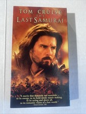 The Last Samurai (VHS, 2004) Tom Cruise.