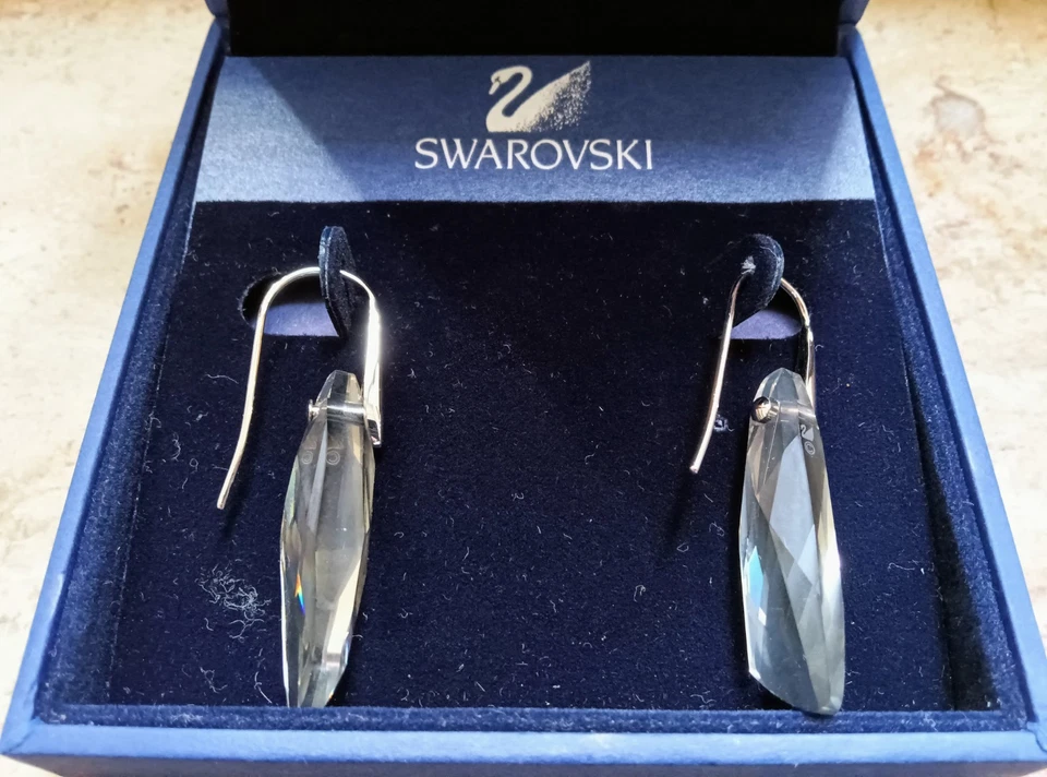 Swarovski orecchini in cristallo e argento - Immagine 2 di 2