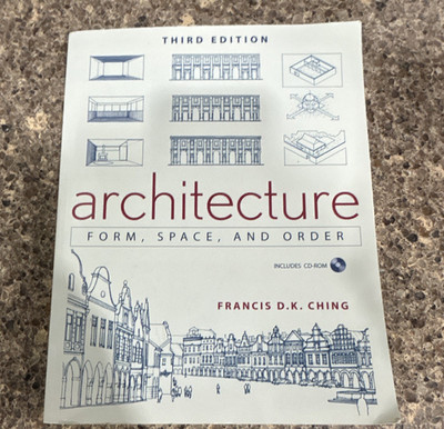 Architecture: Form, Space, and Order 3rd Ed Francis D.K. Ching PB+CD 2007