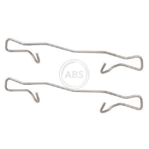 ZubehöRsatz Scheibenbremsbelag FüR Audi A3 8V 2.0 12 Bis 17 A.B.S. 15254675 Crlb-image
