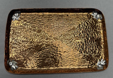 Vassoio in rame argento sterling Vichy Perù
