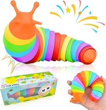 Cevioce Fidget Slug Toy, Sensory Toy for Kids  Adults, 1 PC...
