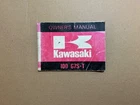ORIGINAL GENUINE KAWASAKI G7S-T G7T G7S 100 SPORTS 1974 OWNERS MANUAL HAND BOOK