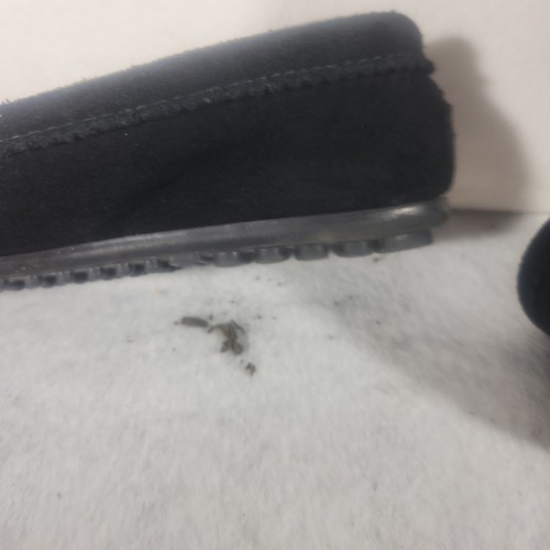 Hello Kitty Minnetonka schwarzer Mokassin Slipper Schuhgröße 8 - Bild 8 von 10