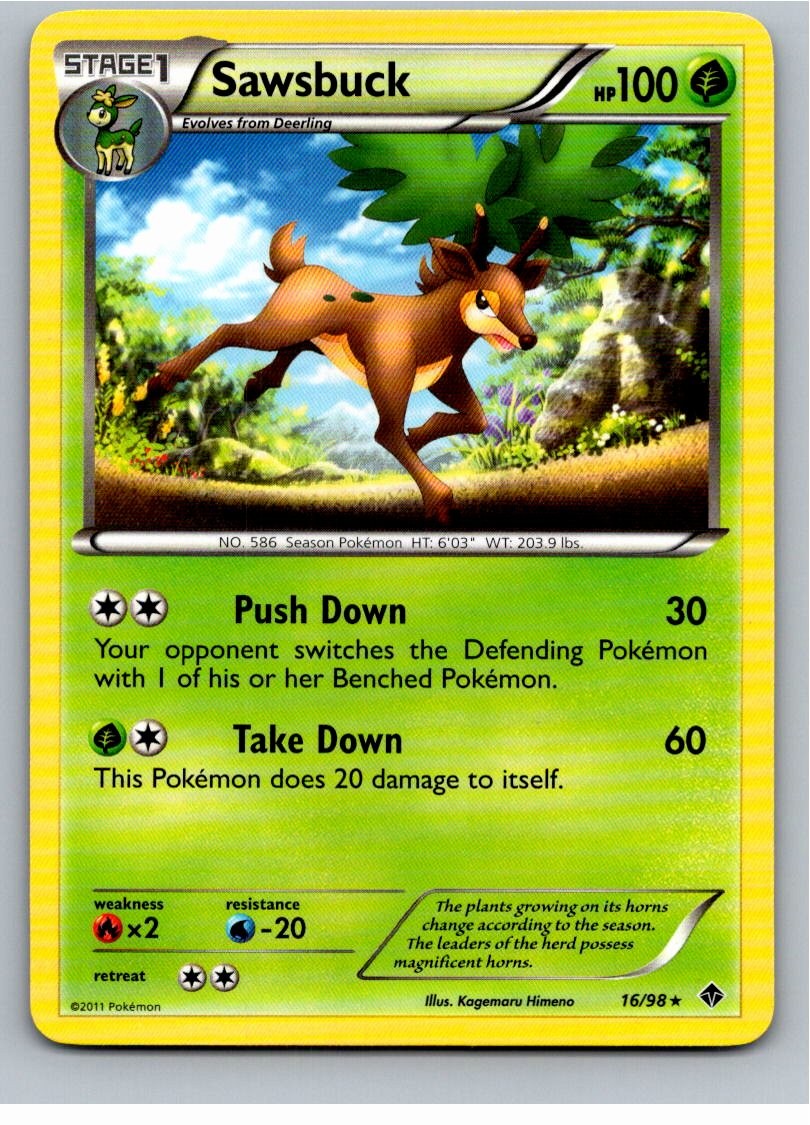 Sawsbuck Emerging Powers 16/98 2011 NM