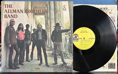 ALLMAN BROTHERS BAND SELF-TITLED DEBUT LP~VG++ 1969 ATCO 1st PRESS~MONARCH~INNER