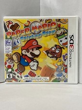 Paper Mario Sticker Star - Nintendo 3DS Game Case No Game