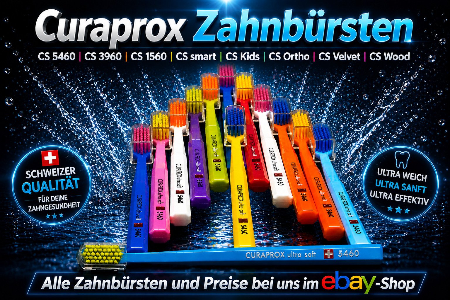 12× Curaprox CS 5460 UltraSoft Zahnbürste – Original Schweiz - Angebot 4