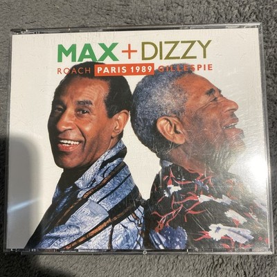Max + Dizzy 2 CD Box Roach Gillespie Paris 1989