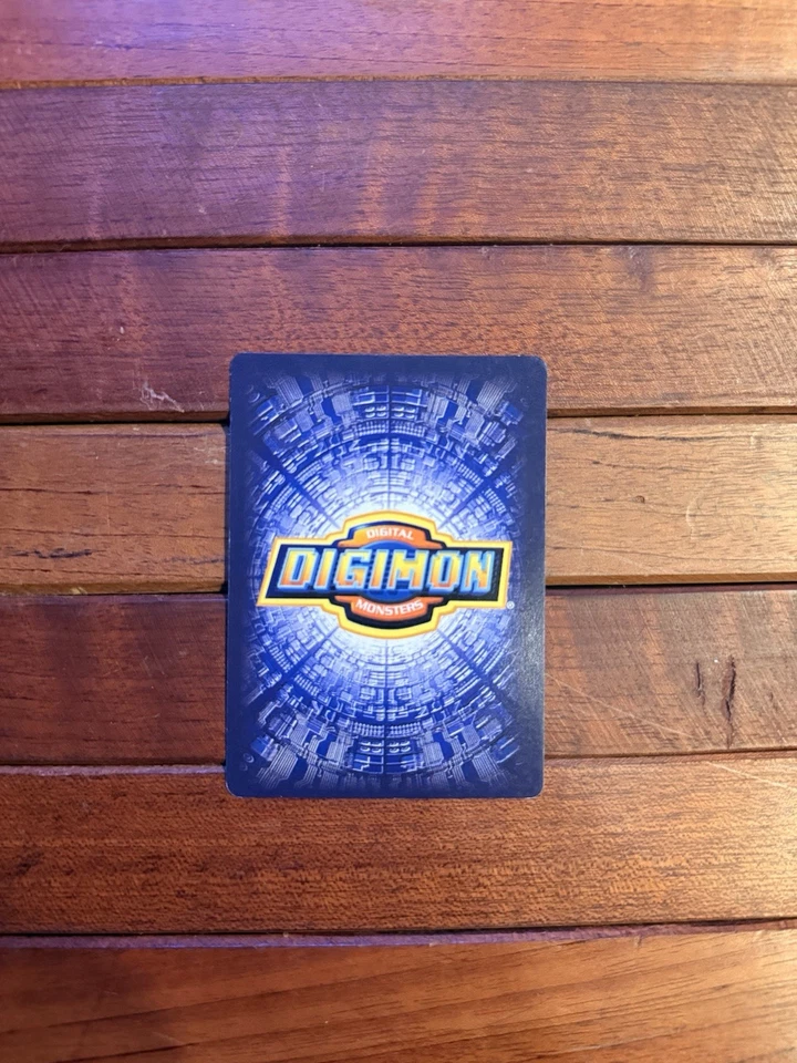 Digimon Digi Battle Series 3 Armadillomon Card BO-112 Holo Foil Bandai 2000 - Image 2 of 2