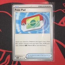 Pokemon TCG - Ascended Heroes - Poke Pad - 198/217 - Item Karte - Packfrisch