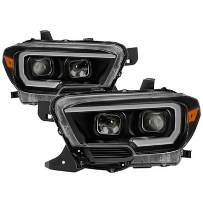 XTune  9039256 DRL Light Bar Projector Headlight Set With Turn Signal