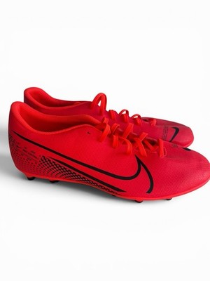 Nike Mercurial Soccer Cleats, Red, US Size 12 (Cleats)
