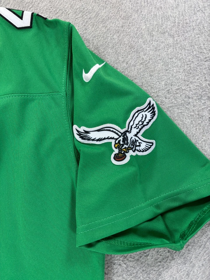 Camiseta de futebol costurada Nike Philadelphia Eagles (#4 Elliott) feminina 3XL - - Imagem 3 de 4