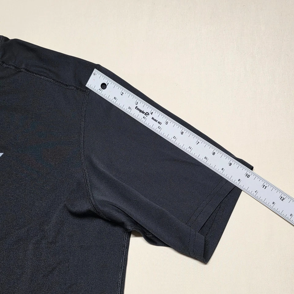 Camiseta Fox Ranger Hombre Talla Grande Negra Manga Corta Logo Pullover Calce Atlético Foto 4 de 4